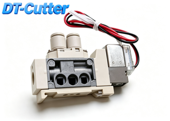 129300 Cutter Machine Parts For Vector IX6 Cutting Electro Valve With Plug